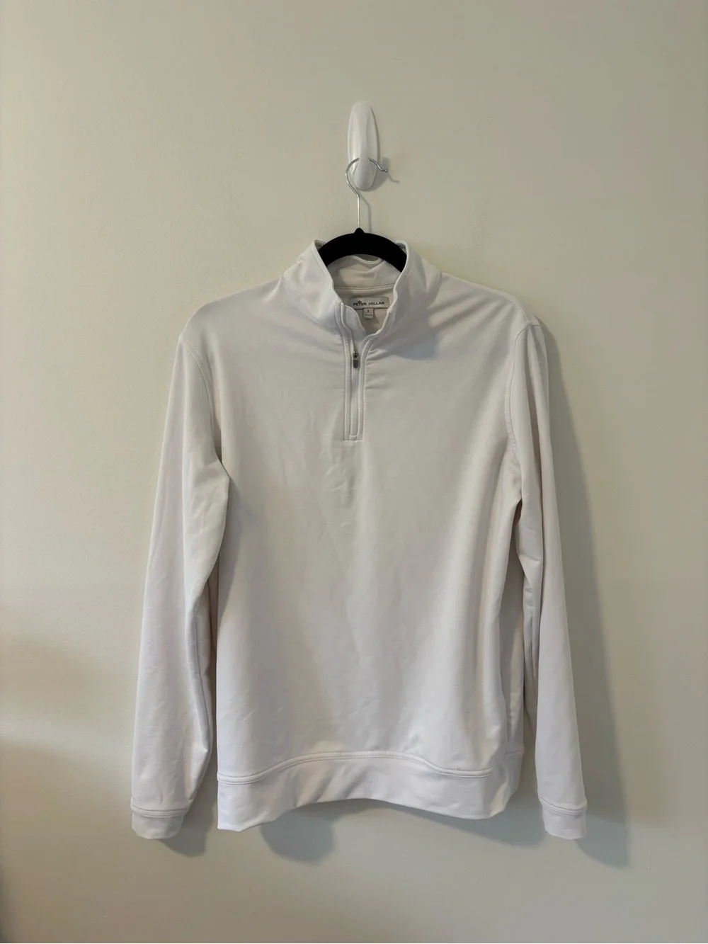 Peter Millar Perth Performance Skull & Crossbones Quarter Zip Size Small